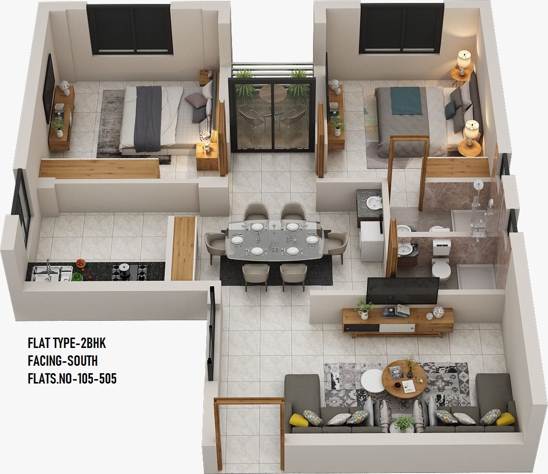 New Booking 2BKH Flat For Sell at RangaBazar